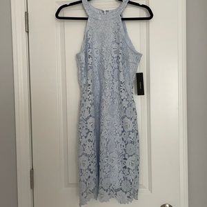 NWT Baby Blue lace dress